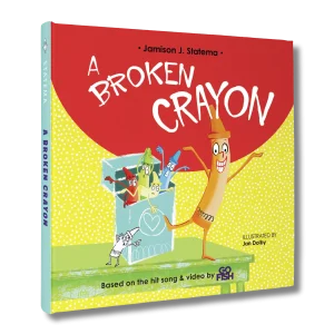 A Broken Crayon - Children's Book