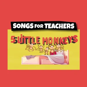 5 Little Monkeys LYRIC VIDEO